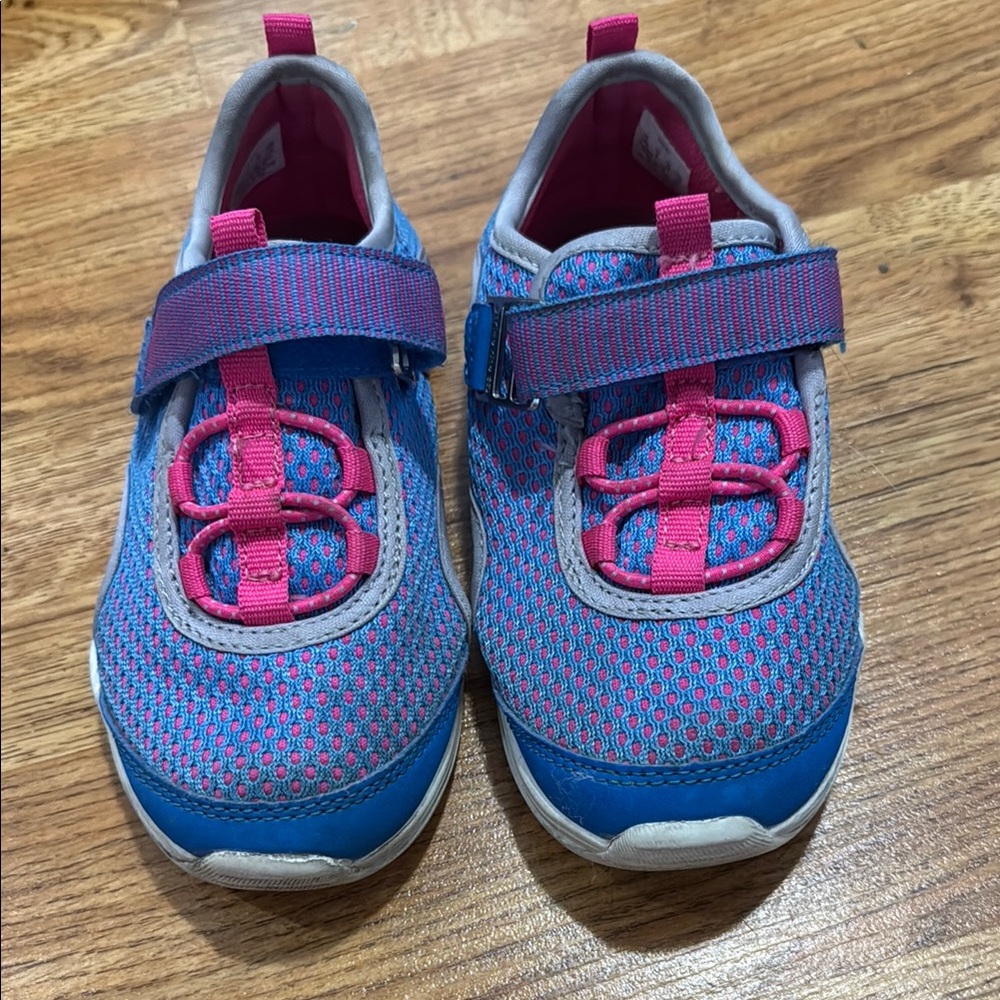 Kids Blue and Pink Athletic Shoes